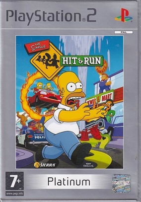 The Simpsons Hit and Run Platinum - PS2 (B Grade) (Used) (eng)